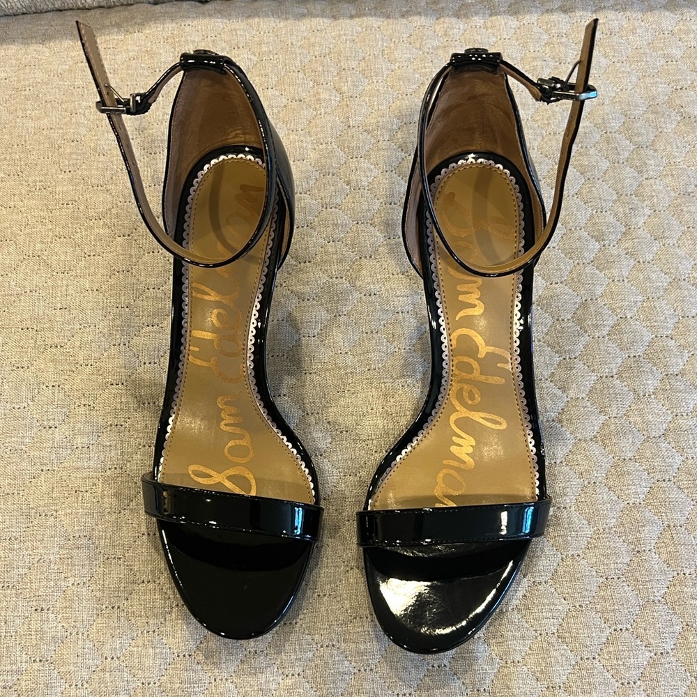 Sam Edelman Black Stiletto Heels with Pointed Toe